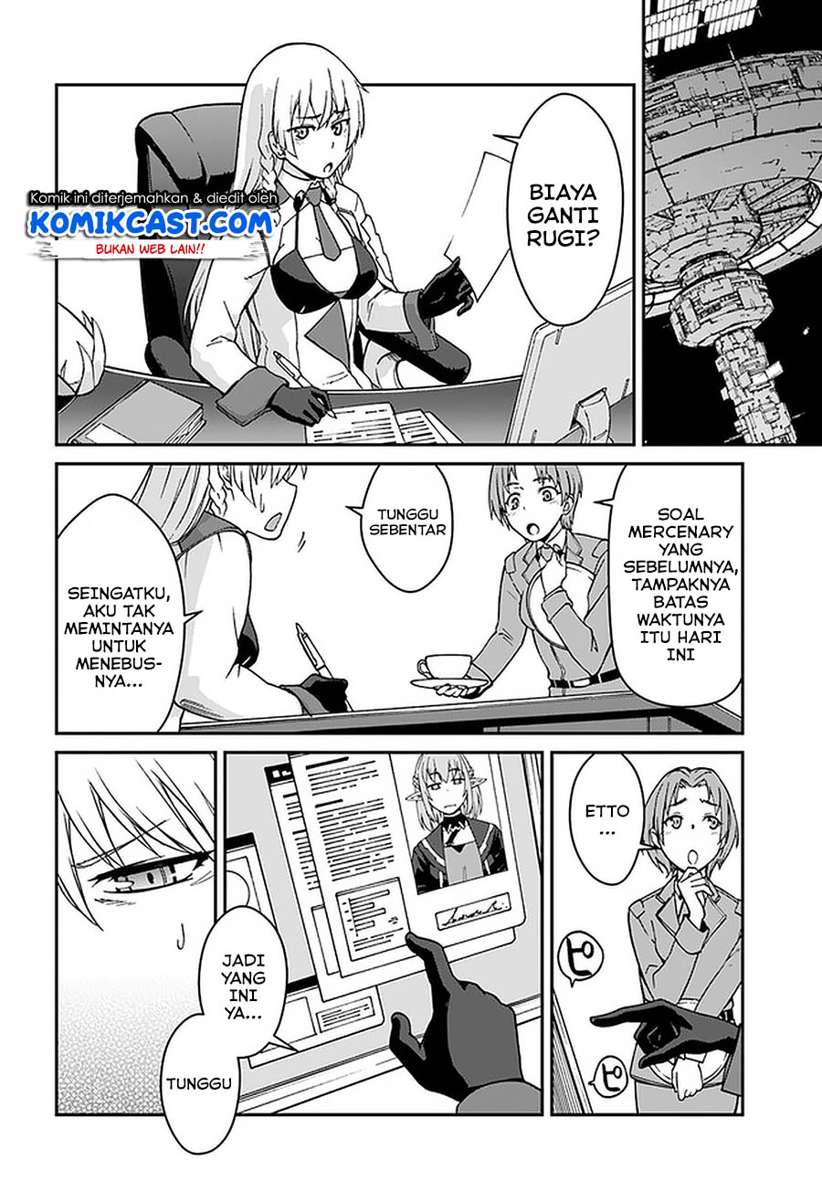 Mezametara Saikyou Soubi to Uchuusen-mochi datta no de Chapter 08.1 Bahasa Indonesia